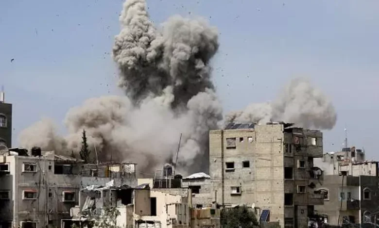 استشهاد 5 فلسطينيين في قصف للاحتلال الصهيوني على غزة